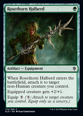Rosethorn Halberd Throne of Eldraine - 175 Non-Foil