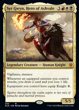 Syr Gwyn, Hero of Ashvale Throne of Eldraine - 330 Non-Foil