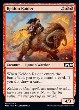 Keldon Raider MTG Core 2020 - 146 Non-Foil