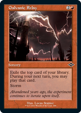 Galvanic Relay Retro Foil