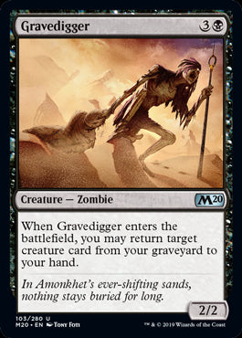 Gravedigger MTG Core 2020 - 103 Non-Foil