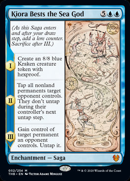 Kiora Bests the Sea God Theros Beyond Death - 052 Non-Foil