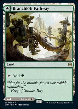 Branchloft Pathway // Boulderloft Pathway MTG Zendikar Rising #258