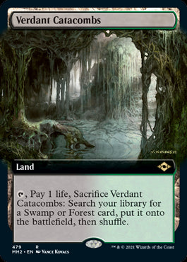 Verdant Catacombs Extended Foil
