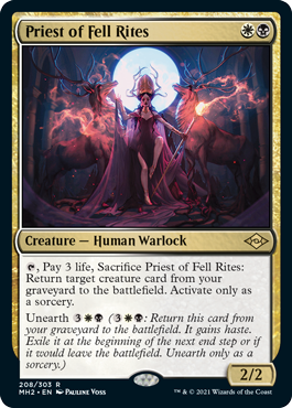 Priest Of Fell Rites Foil