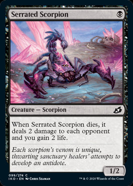 MTG Singles Ikoria | Serrated Scorpion 099