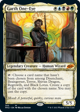 Garth One-Eye Showcase Foil