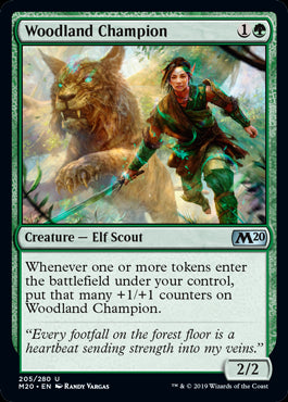 Woodland Champion MTG Core 2020 - 205 Non-Foil