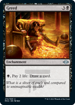 Greed Foil-Etched