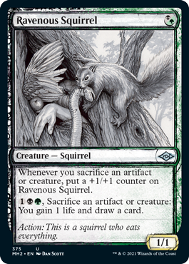 Ravenous Squirrel Showcase