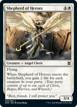 Shepherd of Heroes MTG Zendikar Rising #038