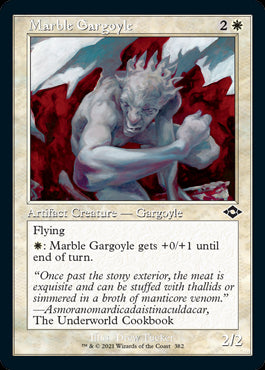 Marble Gargoyle Retro Foil