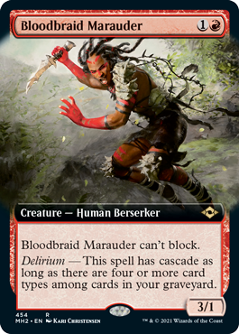 Bloodbraid Marauder Extended Foil