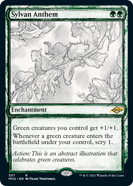Sylvan Anthem Showcase Foil