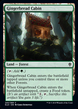 Gingerbread Cabin Throne of Eldraine - 245 Non-Foil