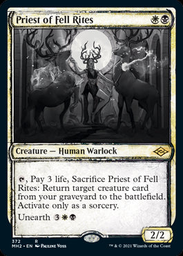 Priest Of Fell Rites Showcase Foil