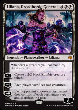 Liliana, Dreadhorde General MTG Singles