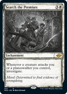 Search The Premises Showcase Foil