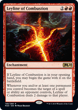 Leyline of Combustion MTG Core 2020 - 148 Non-Foil