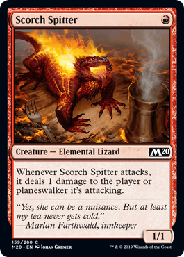 Scorch Spitter MTG Core 2020 - 159 Non-Foil