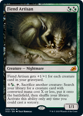 MTG Singles Ikoria | Fiend Artisan 220