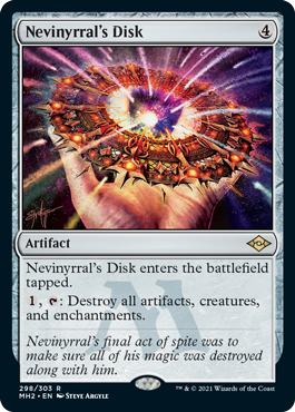 Nevinyrral'S Disk Foil-Etched