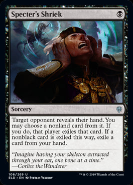 Specter's Shriek Throne of Eldraine - 106 Non-Foil