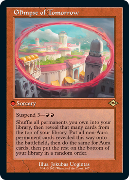Glimpse Of Tomorrow Retro Foil-Etched