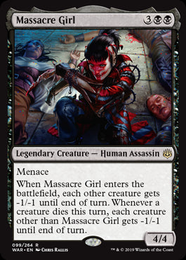 Massacre Girl MTG Singles