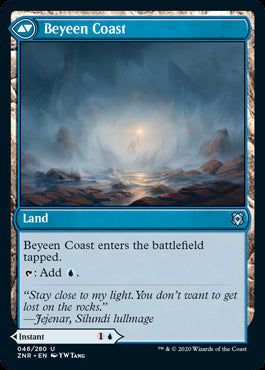 Beyeen Veil // Beyeen Coast MTG ...