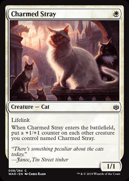 Charmed Stray MTG Singles