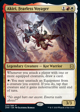 Akiri, Fearless Voyager MTG Zendikar Rising #220