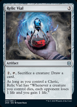 Relic Vial MTG Zendikar Rising #250