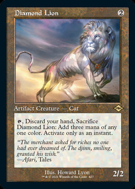 Diamond Lion Retro