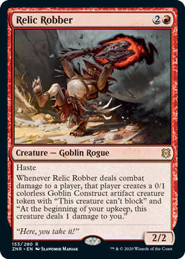 Relic Robber MTG Zendikar Rising #153