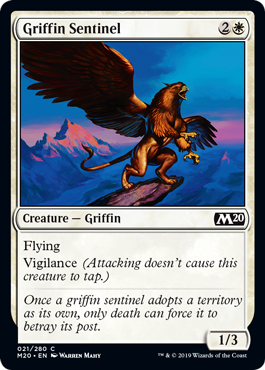 Griffin Sentinel MTG Core 2020 - 021 Non-Foil