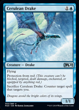 Cerulean Drake MTG Core 2020 - 053 Non-Foil