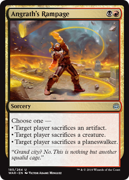 Angrath's Rampage MTG Singles