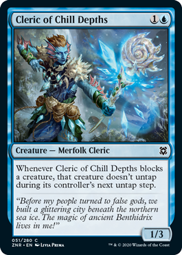 Cleric of Chill Depths MTG Zendikar Rising #051