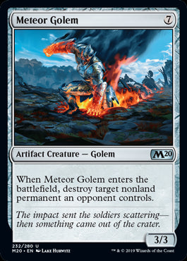 Meteor Golem MTG Core 2020 - 232 Non-Foil