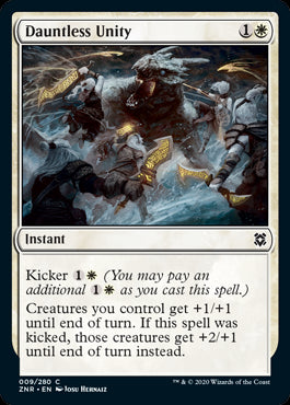 Dauntless Unity MTG Zendikar Rising #009