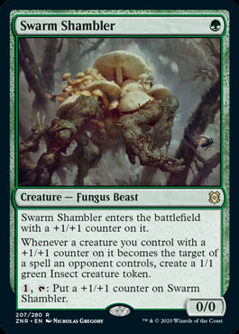 Swarm Shambler MTG Zendikar Rising #207