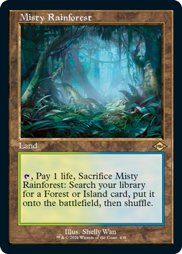 Misty Rainforest Retro