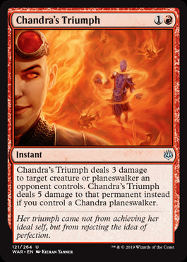 Chandra's Triumph MTG Singles