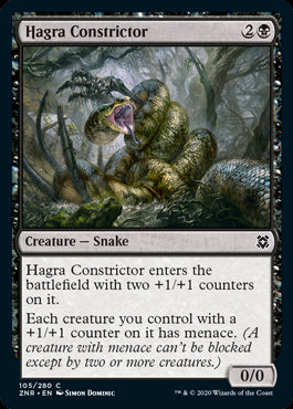 Hagra Constrictor MTG Zendikar Rising #105
