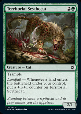 Territorial Scythecat MTG Zendikar Rising #213