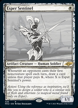 Esper Sentinel Showcase Foil