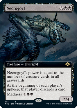Necrogoyf Extended Foil