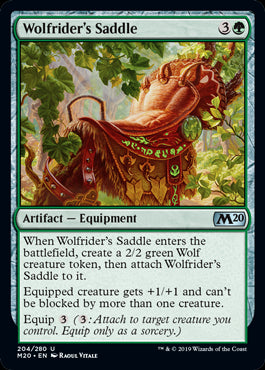 Wolfrider's Saddle MTG Core 2020 - 204 Non-Foil