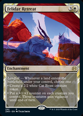 Expedition Frame Felidar Retreat MTG Zendikar Rising 292